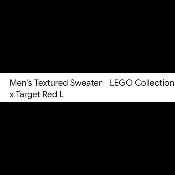 Target X Lego textured Sweater large & 2xl (2) sweaters. - Picture 3 of 3